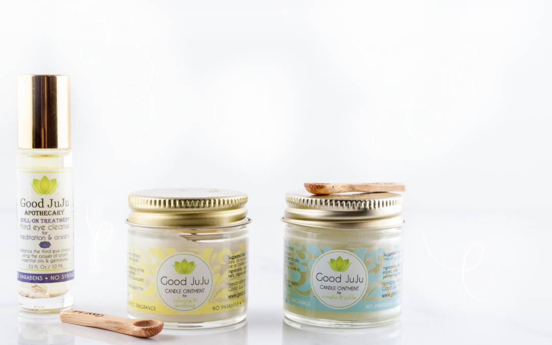 Good JuJu Organic Treatment Candles & Roll-On + GIVEAWAY